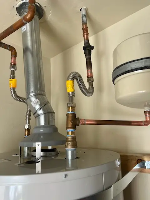 Water heater installation and plumbing repair in Frederica